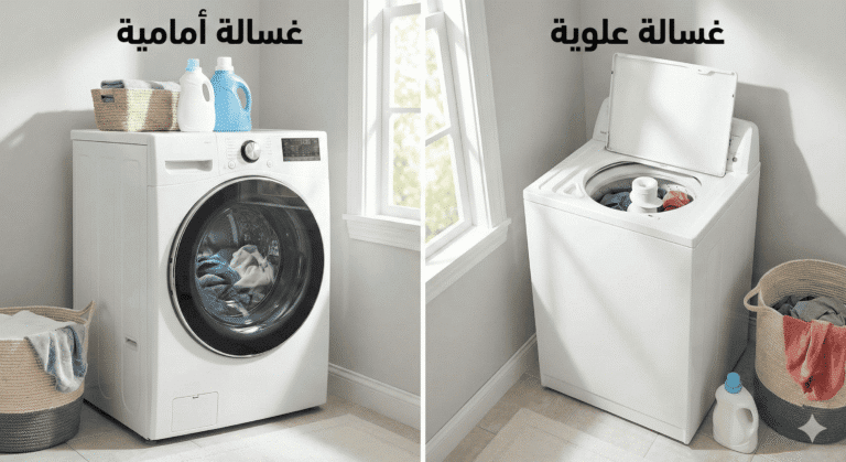 الغسالة الأمامية أم العلوية